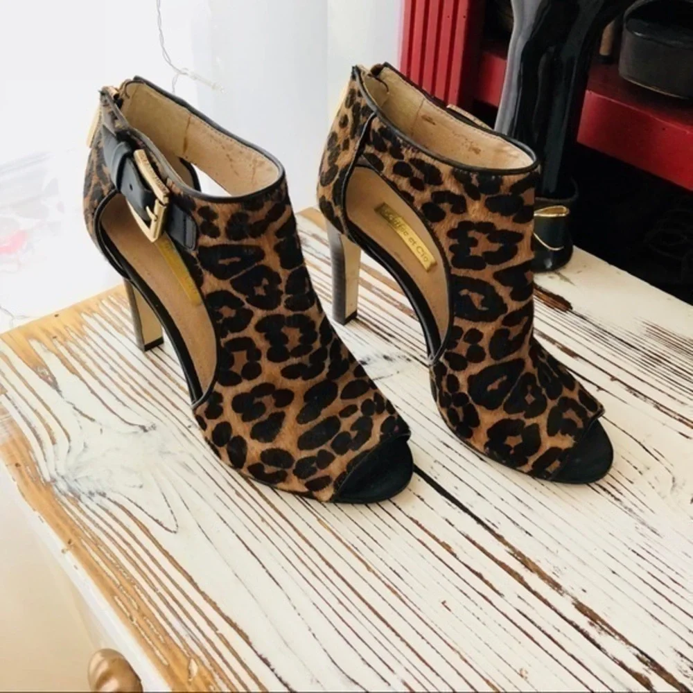 Leopard Heels